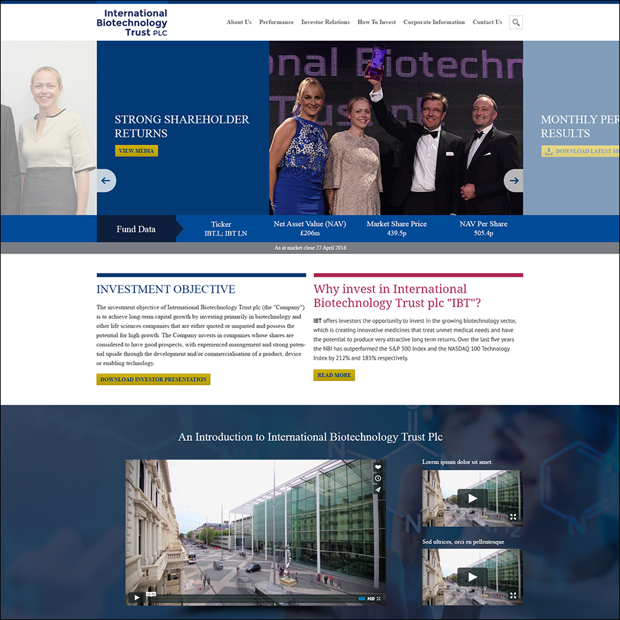 International Biotechnology Trust Plc