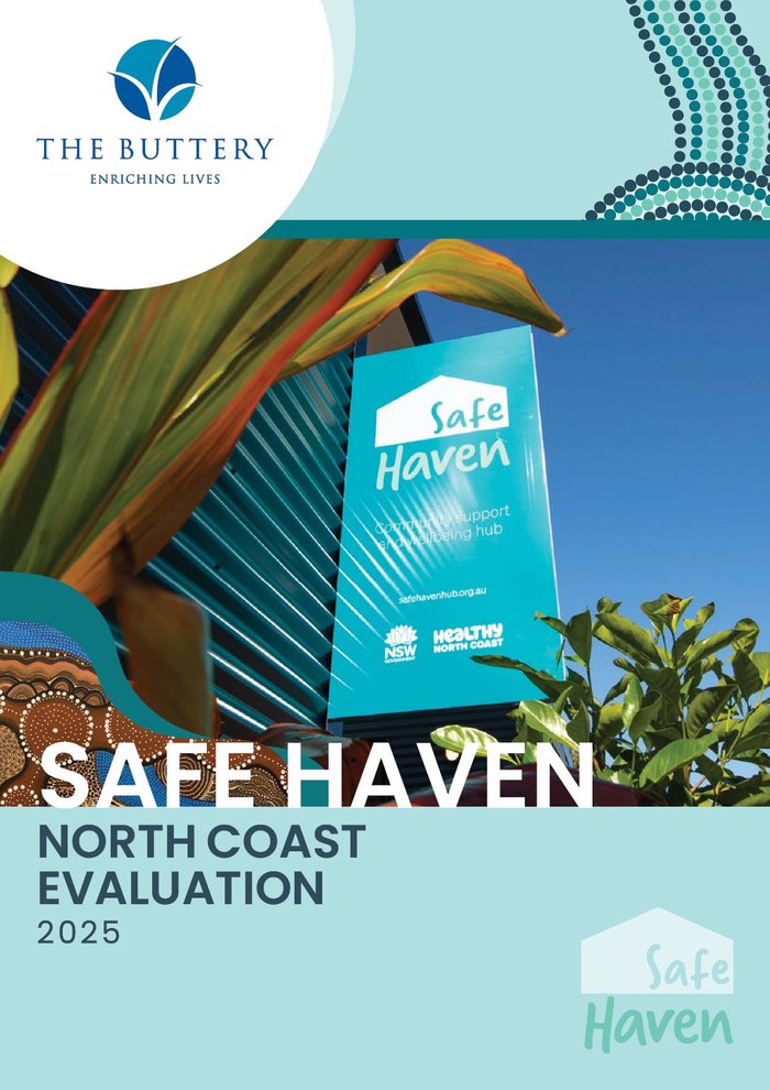 The Buttery Safe Haven North Coast Evaluation report cover